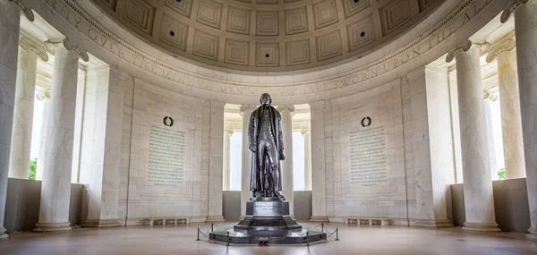 Estatua Thomas Jefferson Jefferson Memorial Washington Mayo 2019 — Foto de Stock