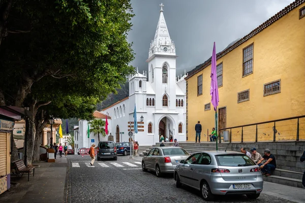 Iglesia Kirche Unserer Lieben Frau Von Luz Los Silos Teneriffa — Stockfoto