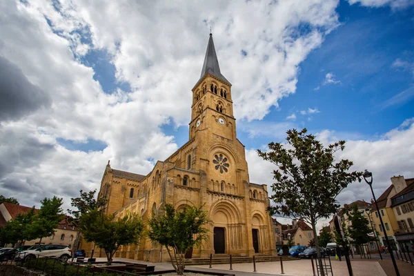 Церковь Святого Сердца Шаролле Бургунди Франция Сентября 2019 Года — стоковое фото