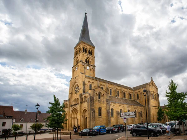 Iglesia Del Sagrado Corazón Charolles Borgoña Francia Septiembre 2019 —  Fotos de Stock