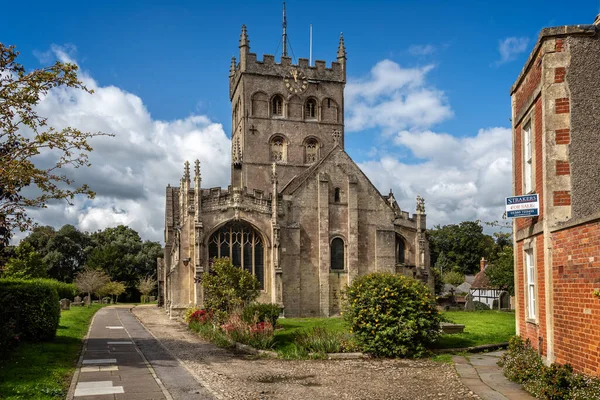 John Kilisesi Long Street Devizes Wiltshire Ngiltere Eylül 2020 — Stok fotoğraf