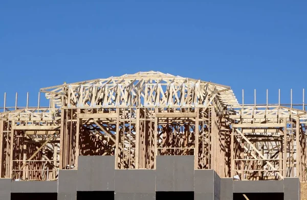 Nuevo Edificio Construcción — Foto de Stock