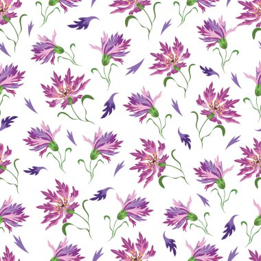 Beyaz bir arka plan üzerine Peygamber ile sorunsuz vektör desen