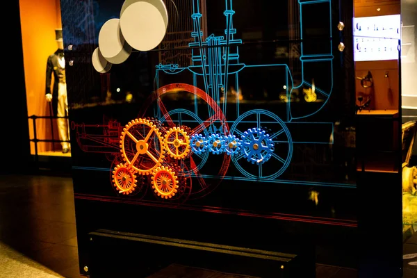 buhar lı motor çalışma mekanizması demiryolu müzesi