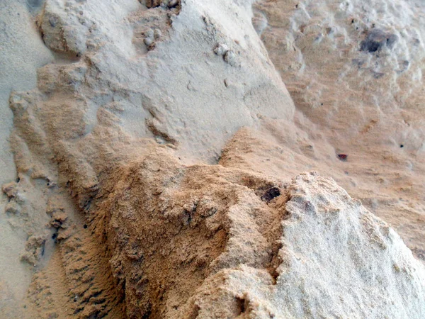 Επιφάνεια Άμμου Υφής Ανάγλυφου — Φωτογραφία Αρχείου