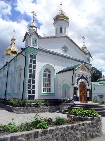 Christian Church Front View Ukraine — Stock Photo, Image