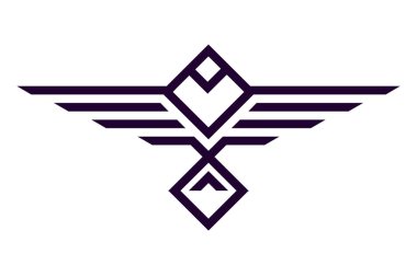 en az kartal logo, t-shirt üzerine basım için