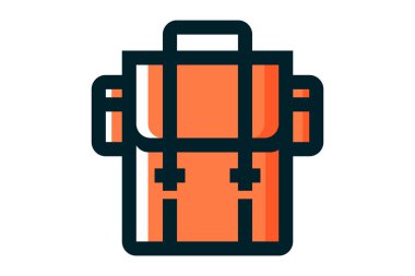 Seyahat ve macera ve kamp gezileri için yürüyüş sırt çantası