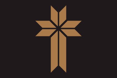 Hıristiyan din çapraz. İzole Ortodoks ve Katolik sembolü şeklinde çapraz, Tanrı aşkına ilahi ve inanç Tanrı, imzalayın. Kilise ve dua, din ve diriliş