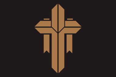 Hıristiyan din çapraz. İzole Ortodoks ve Katolik sembolü şeklinde çapraz, Tanrı aşkına ilahi ve inanç Tanrı, imzalayın. Kilise ve dua, din ve diriliş