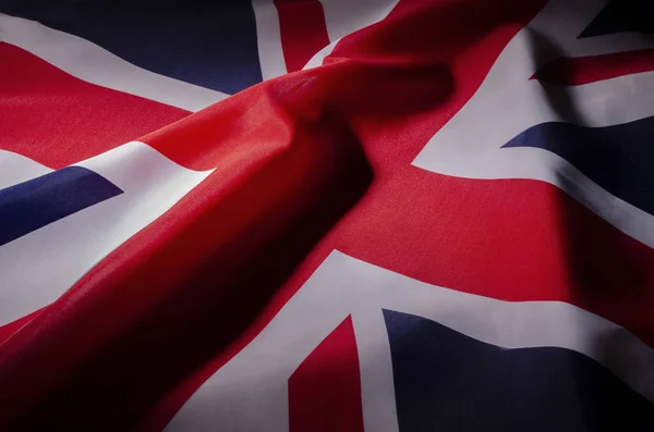 Nahaufnahme Der Britischen Flagge — Stockfoto