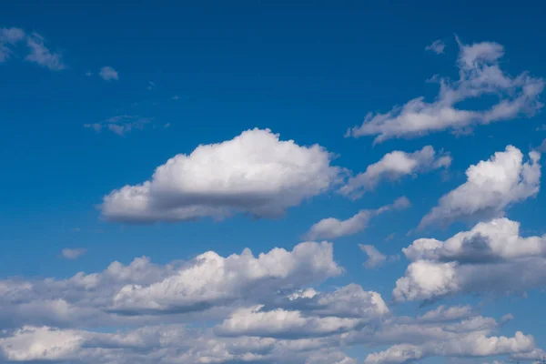 Vacker Himmel Sommaren Varm Dag Textur — Stockfoto