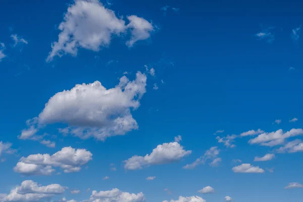 Красивое Небо Летняя Теплая Текстура Дня — стоковое фото
