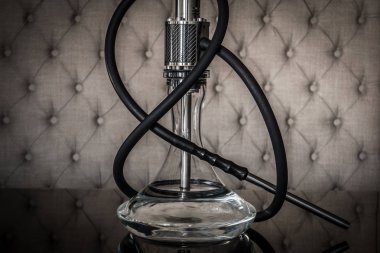 Yeni cam nargile cafe güzel aydınlatmalı