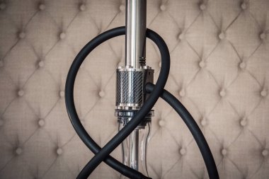 Yeni cam nargile cafe güzel aydınlatmalı