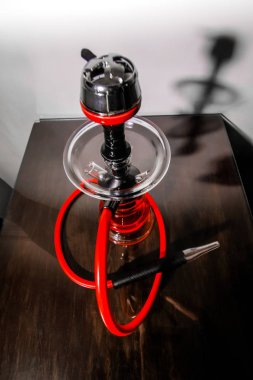 Yeni cam nargile cafe güzel aydınlatmalı