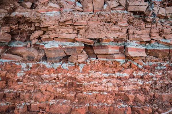 Birçok katmandan oluşan güzel kil doku