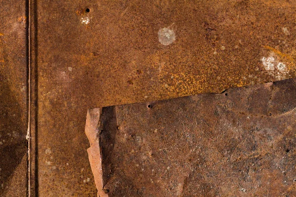 Текстура Іржавого Металу Старих Металевих Дверях Гараж — стокове фото