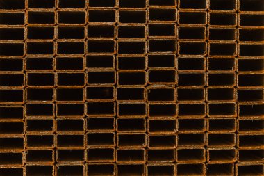 Demir nesne metal doku. Yinelenen kılavuz doku