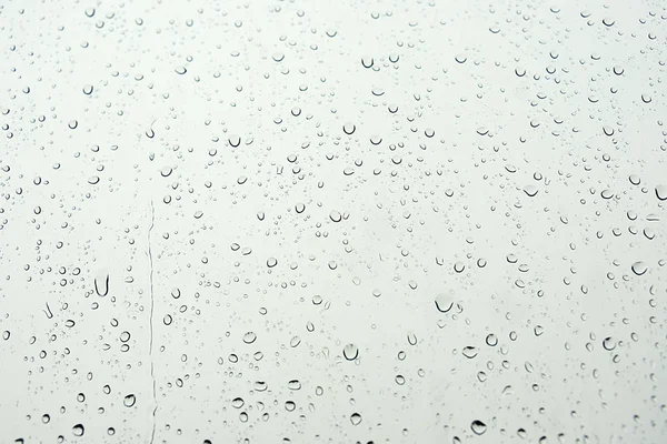 Texture Window Glass Raindrops — Stock Photo, Image