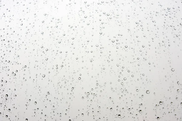 雨滴的窗玻璃质地 — 图库照片