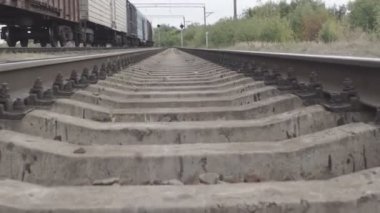 demiryolu parça ve konvoy boyunca kamera geçirilmesi