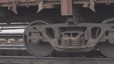 paslı demiryolu tren rayları Tekerlekli sandalyesinde