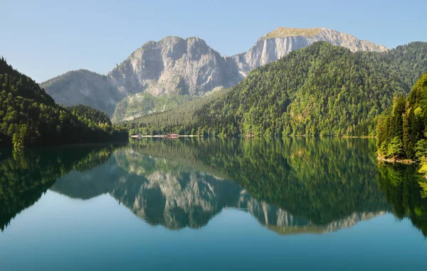 Odraz Topy Jezeře Jako Zrcadle — Stock fotografie