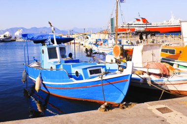 Güzel yer Aegina kentindeki Saronic bölge Egina Adası Yunanistan, Aegina Island, seyahat