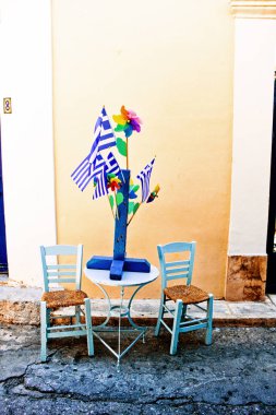 Güzel yer Aegina kentindeki Saronic bölge Egina Adası Yunanistan, Aegina Island, seyahat