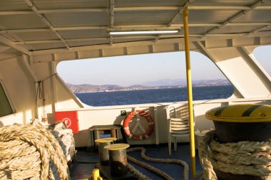 Feribot ile Atina bölge, Yunanistan Seyahat