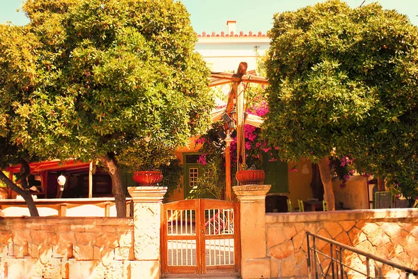 Una Encantadora Casa Antigua Isla Egina Ciudad Egina Región Sarónica — Foto de Stock