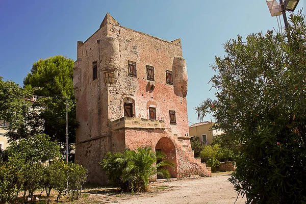 Torre Markellos Isla Egina Grecia — Foto de Stock