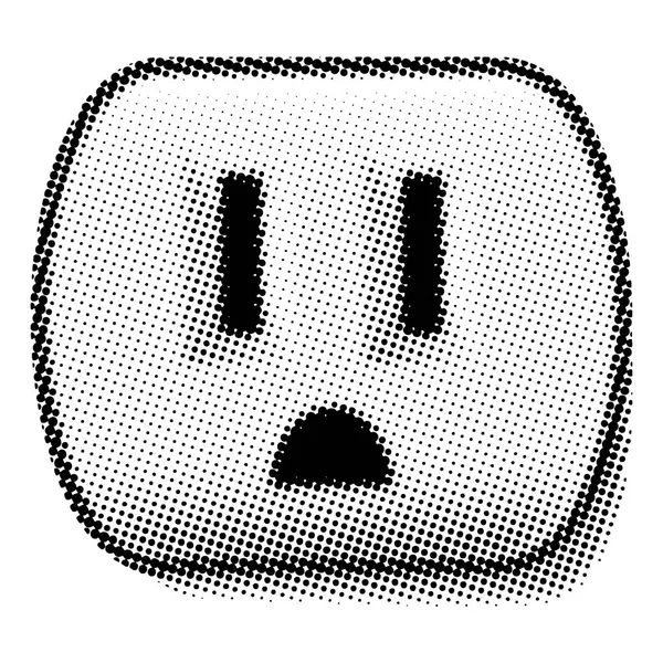 Outlet Shaped Halftone Résumé — Image vectorielle