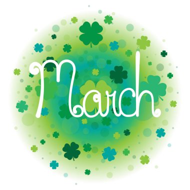 Dekoratif Mart metin sanat