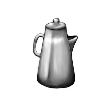 Klasik kahve süzücü dijital boya