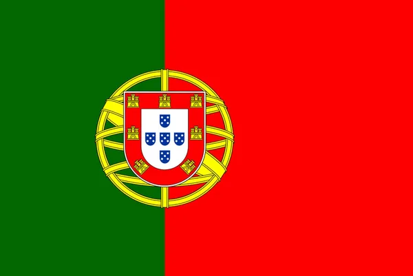 Bandeira País Portugal — Fotografia de Stock