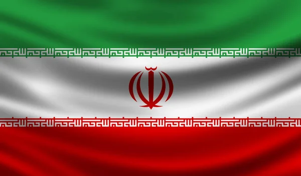 Flag Islamic Republic Iran Asian Continent — Stock Photo, Image