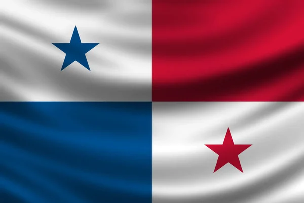 Flag Panama Americas — Stock Photo, Image