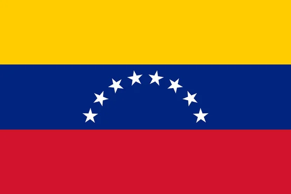 Bandeira País Venezuela — Fotografia de Stock