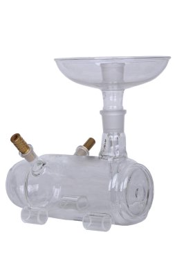 Şeffaf cam ve cam ile garip bir tasarım