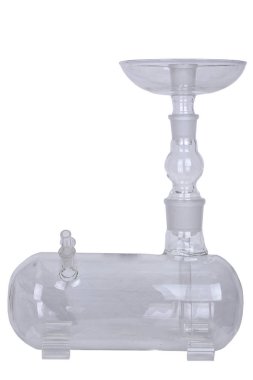 Bir garip su tank tasarımı ile cam ve cam nargile