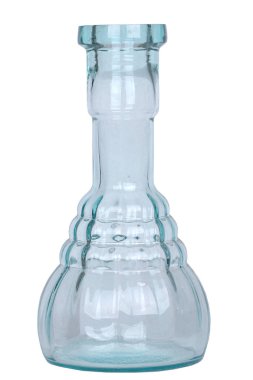 Mavi gökyüzü ile nargile su haznesi