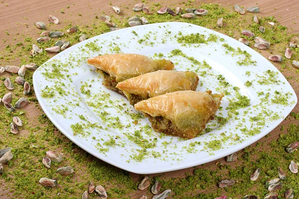 La mejor baklava turca subiyet grande primer plano Fotos De Stock