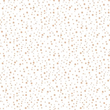 Polka dot seamless modeli. Vektör çizim.
