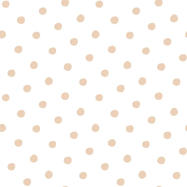 Polka Dot Naadloze Patroon Vectorillustratie — Stockvector