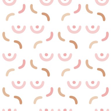 Soyut meme. Dikişsiz desen vektör Illustration.