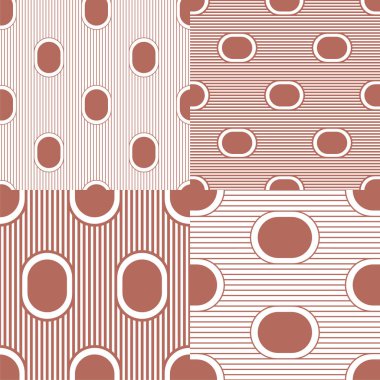 Ayarlamak. Soyut çizgiler. Vektör çizim desenleri.