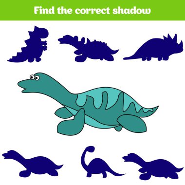 Eşleşen çocuk eğitim oyunu. Böcekler parçalar aynı. Bul eksik bulmaca. Etkinlik öncesi okul yıl çocuklar için. Dinozor.