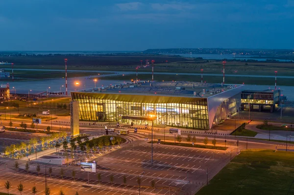 Saratov, Rusko-20. srpna 2019: Gagarin mezinárodní letiště — Stock fotografie